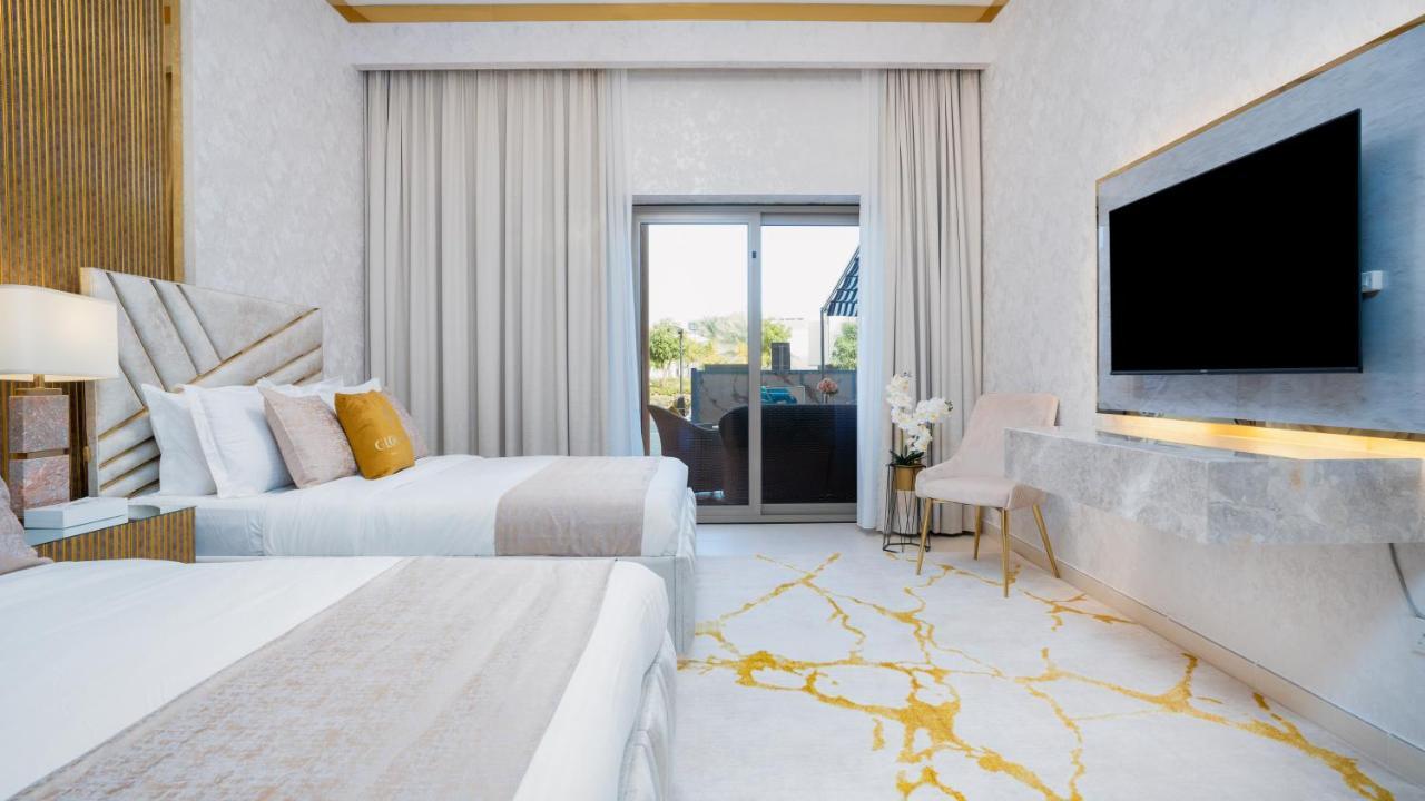 Exclusive Retreat Globalstay'S New 3Br Townhouse With Private Pool ดูไบ ภายนอก รูปภาพ